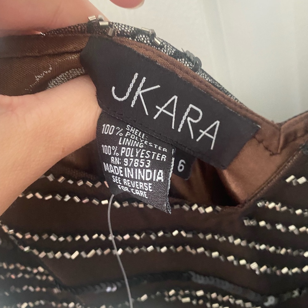 J Kara Black Dress - Picture 2 of 3